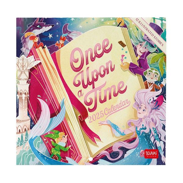 Legami Ημερολόγιο Τοίχου 2025 18x18cm Once Upon A Time