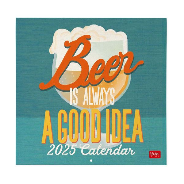 Legami Ημερολόγιο Τοίχου 2025 30x29cm Beer