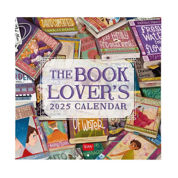 Legami Ημερολόγιο Τοίχου 2025 30x29cm Book Lovers