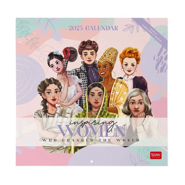 Legami Ημερολόγιο Τοίχου 2025 30x29cm Inspiring Women