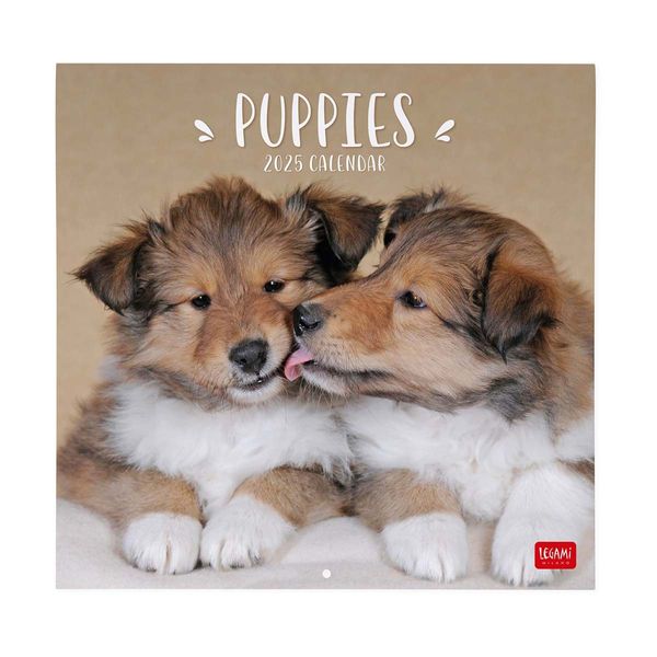 Legami Ημερολόγιο Τοίχου 2025 30x29cm Puppies