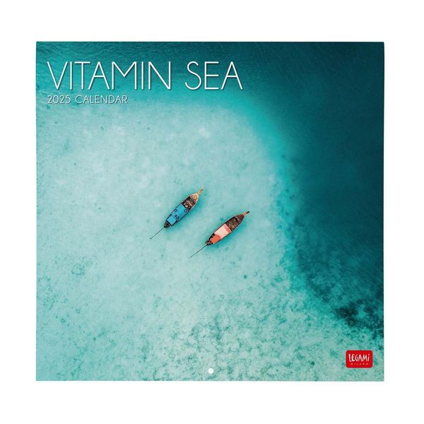 Legami Ημερολόγιο Τοίχου 2025 30x29cm Vitamin Sea
