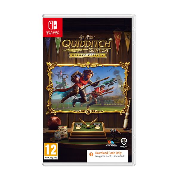 Harry Potter: Quidditch Champions Deluxe Edition (Code In A Box) Switch Game