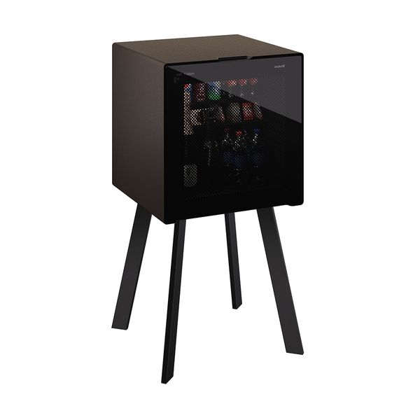 IndelB Fridom Cube Freestanding Δεξιό Ψυγείο Μικρό-Mini Bar