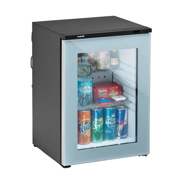 IndelB K35 Ecosmart PV Black Δεξιό Ψυγείο Μικρό-Mini Bar