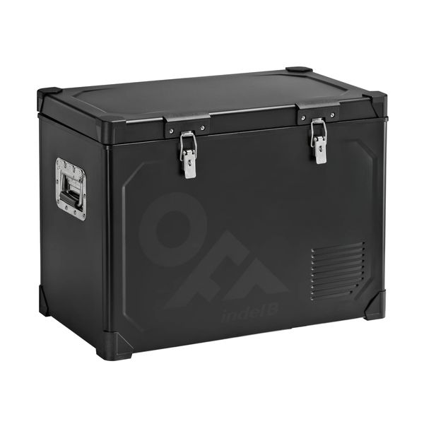 IndelB Off TB46 Steel Black Φορητό Ψυγείο