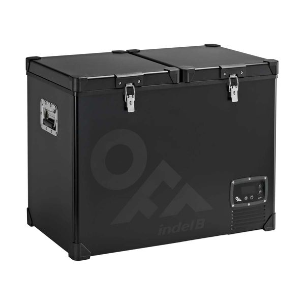 IndelB TB92 DD Steel Black Φορητό Ψυγείο
