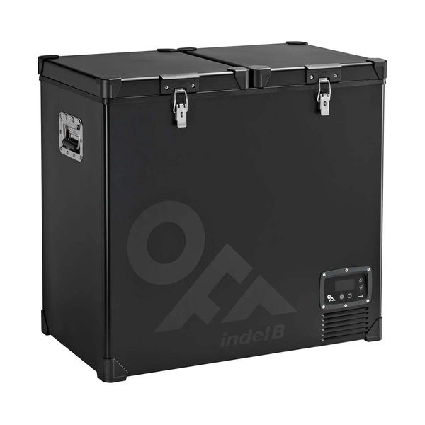IndelB TB118 DD Steel Black Φορητό Ψυγείο