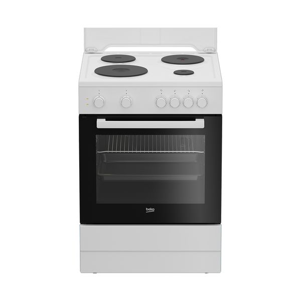 Beko FSS66002GW White Κουζίνα Εμαγιέ