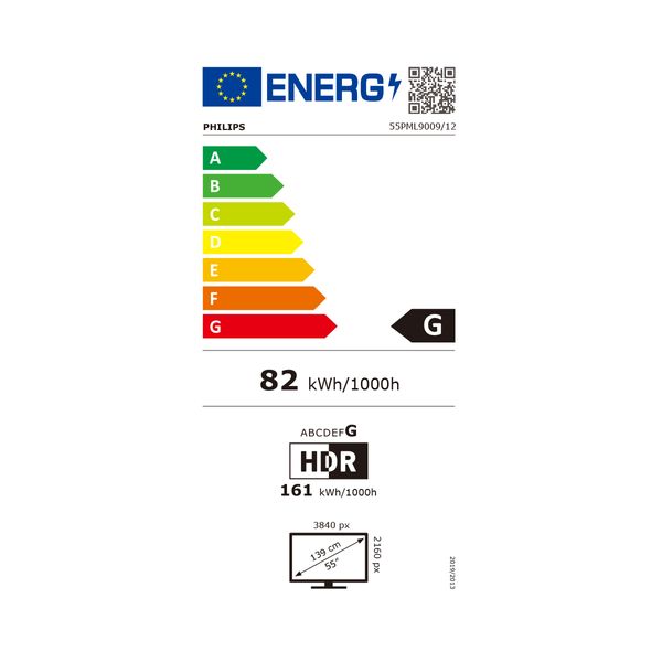 Philips Mini-LED Ambilight The Xtra 55PML9059 55" Τηλεόραση Smart 4K