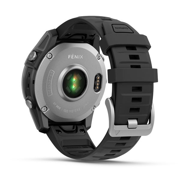 Garmin fēnix E 47mm Silver with Black SmartWatch