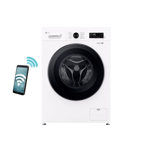 LG F4X1008NWK 8kg Πλυντήριο Ρούχων