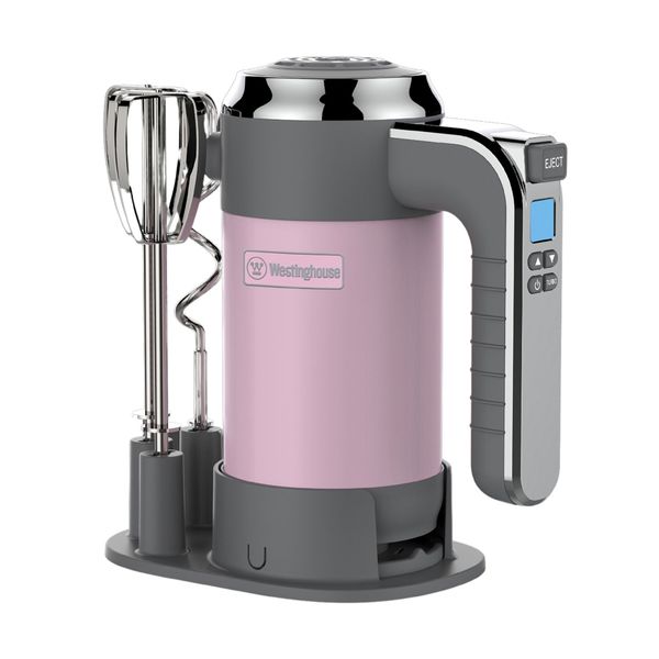 Westinghouse WKHM250PK Retro Pink Μίξερ Χειρός