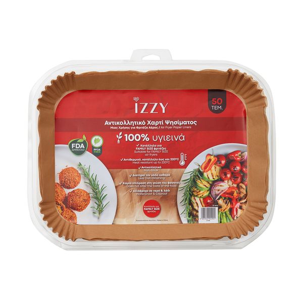 Izzy IZ-8251 Αντικολλητικό Χαρτί Φριτέζας 7.99€