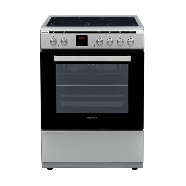 United UFV-68289TP Inox Κουζίνα Κεραμική