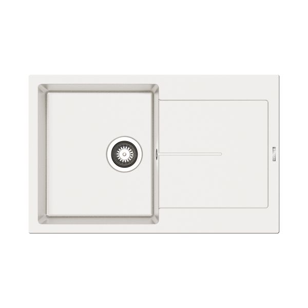 Pyramis Ithaka 79X50 Snow Νεροχύτης Κουζίνας