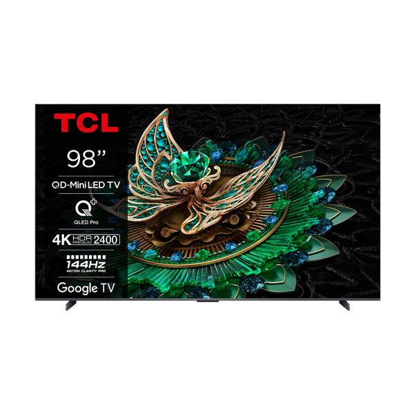 TCL QD Mini-LED 98C765 98" Τηλεόραση Google TV 4K