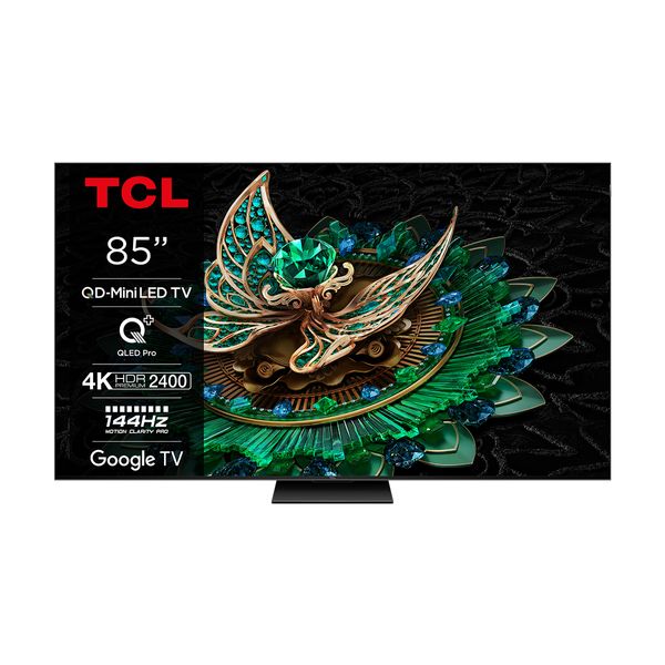 TCL QD Mini-LED 85C765 85" Τηλεόραση Google TV 4K