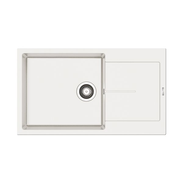 Pyramis Ithaka 86X50 Plus Snow Νεροχύτης Κουζίνας