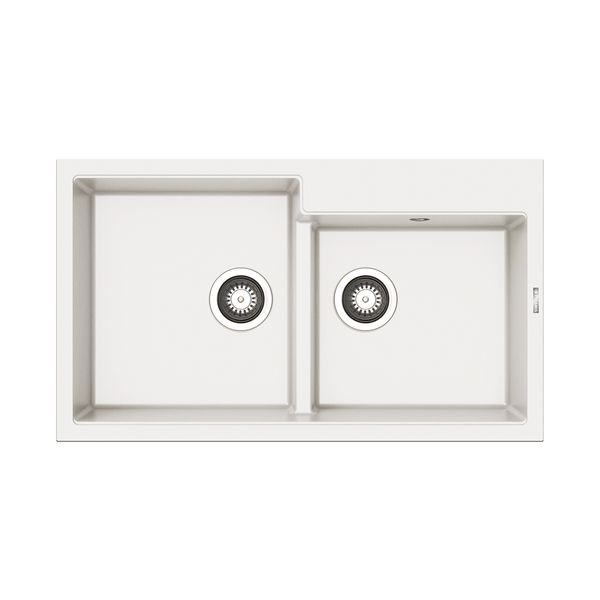 Pyramis Ithaka 86X50 Snow Νεροχύτης Κουζίνας