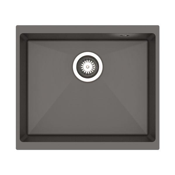 Pyramis Ithaka 50x40 Iron Grey Νεροχύτης Κουζίνας