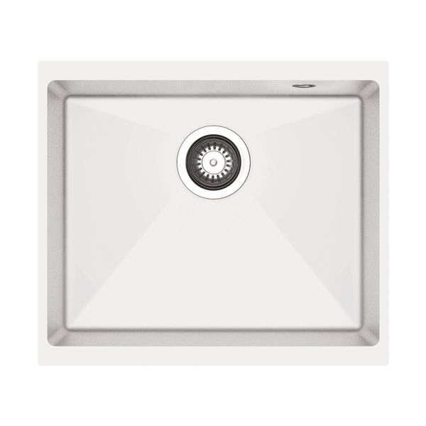 Pyramis Ithaka 50x40 Snow Νεροχύτης Κουζίνας