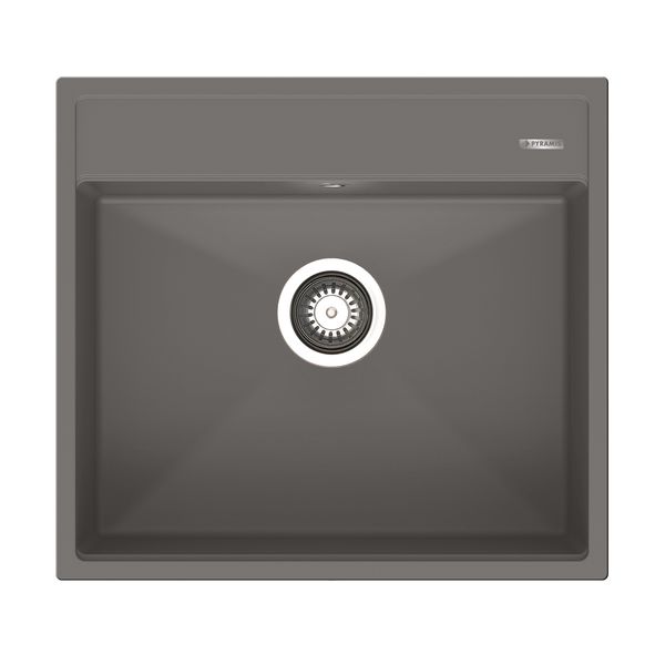 Pyramis Ithaka 56x51 Iron Grey Νεροχύτης Κουζίνας