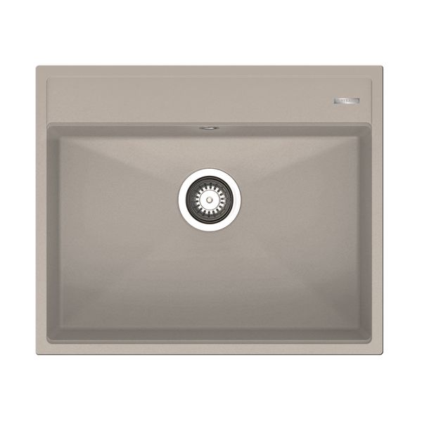 Pyramis Ithaka 61x51 Dark Beige Νεροχύτης Κουζίνας