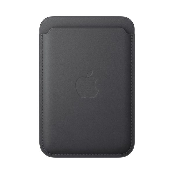 Apple Apple iPhone 16 FineWoven Wallet Black Θήκη Κινητού