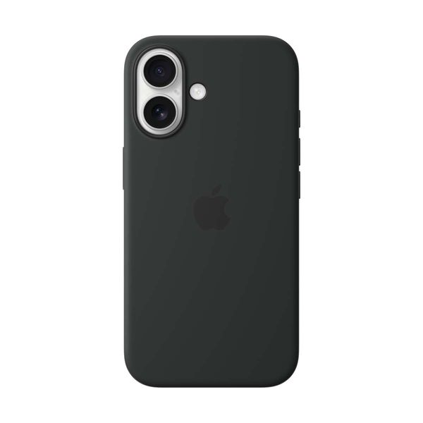 Apple iPhone 16 Silicone Case with MagSafe Black Θήκη Κινητού