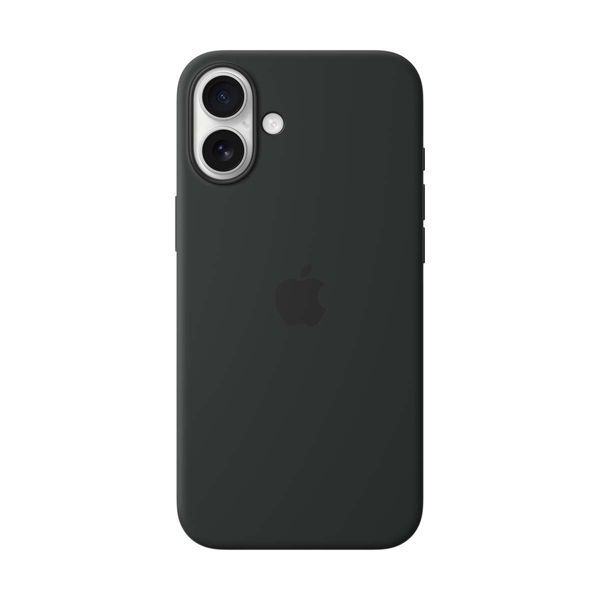 Apple iPhone 16 Plus Silicone Case with MagSafe Black Θήκη Κινητού