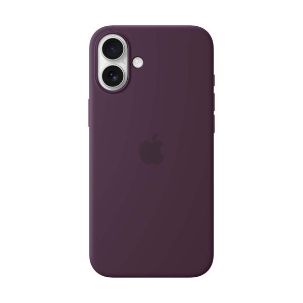 Apple iPhone 16 Plus Silicone Case with MagSafe Plum Θήκη Κινητού