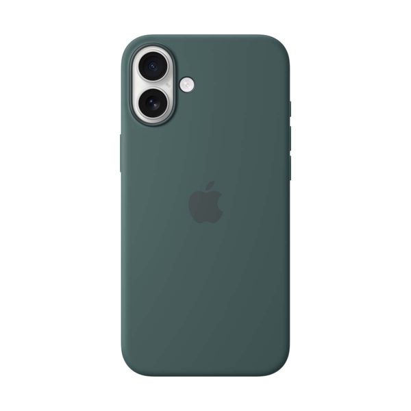 Apple iPhone 16 Plus Silicone Case with MagSafe Lake Green Θήκη Κινητού