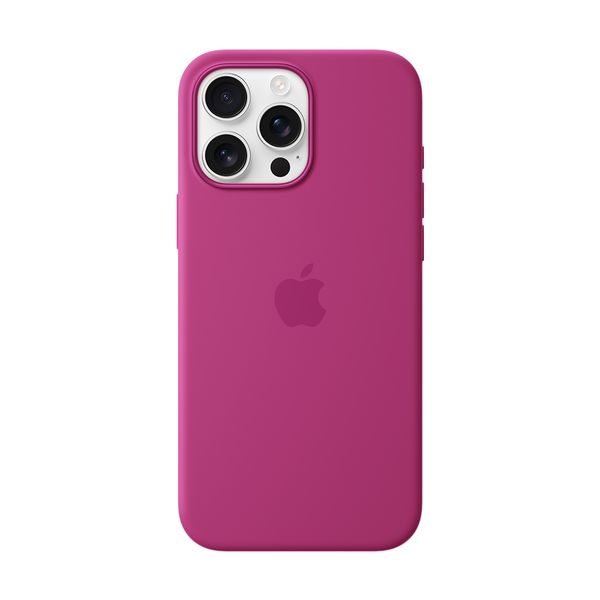 Apple iPhone 16 Pro Max Silicone Case with MagSafe Fuchsia Θήκη Κινητού