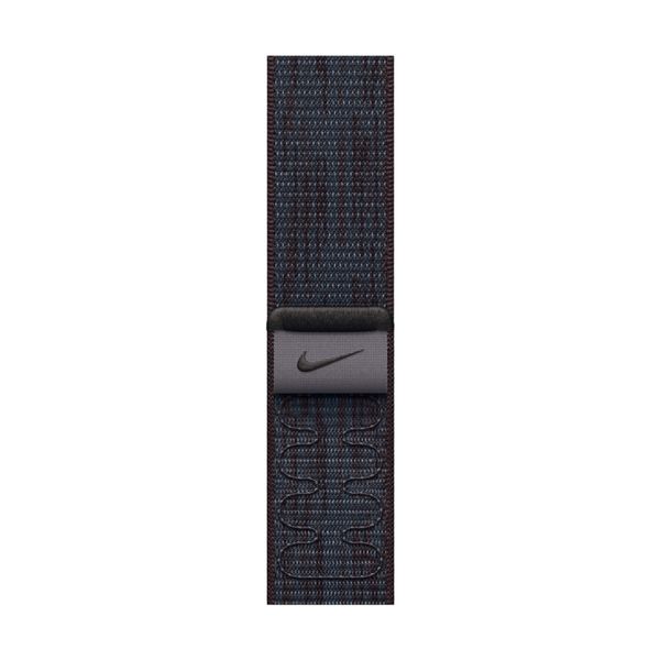 Apple 40mm Nike Sport Loop Black/Blue Λουράκι Smartwatch