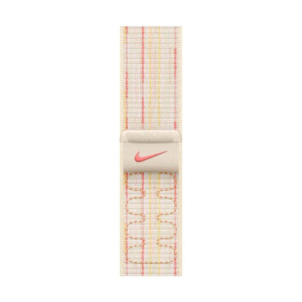 Apple 40mm Nike Sport Loop Starlight/Pink Λουράκι Smartwatch