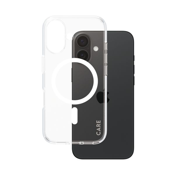 CARE by PanzerGlass iPhone 16 Flagship Magsafe White Θήκη Κινητού