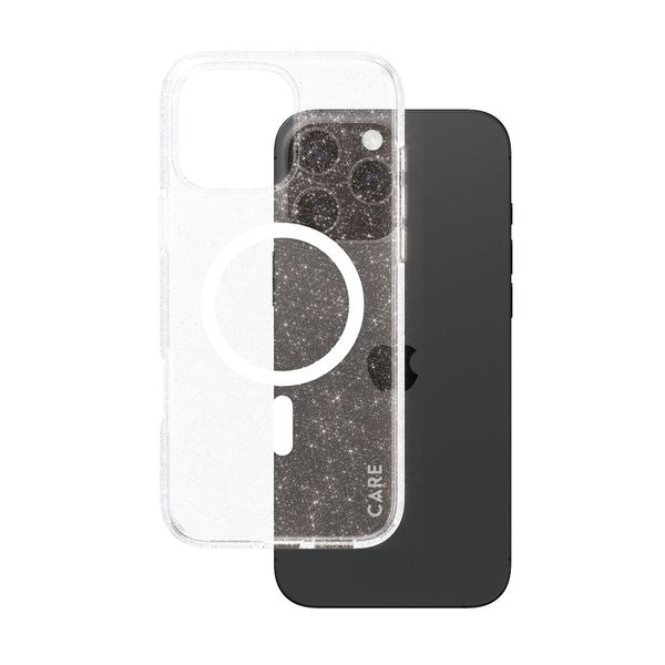 CARE by PanzerGlass iPhone 16 Pro Max Flagship Magsafe Star Lit White Θήκη Κινητού