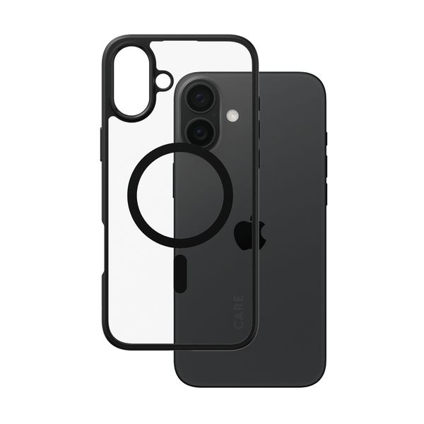 CARE by PanzerGlass iPhone 16 Plus Flagship Urban Compat Magsafe Black Frame Θήκη Κινητού