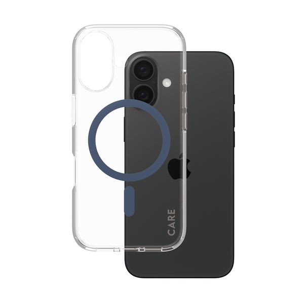 CARE by PanzerGlass iPhone 16 Flagship Urban Compat Magsafe Blue Θήκη Κινητού