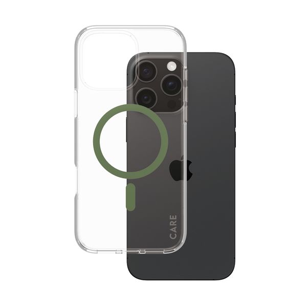 CARE by PanzerGlass iPhone 16 Pro Max Flagship Urban Compat Magsafe Green Θήκη Κινητού
