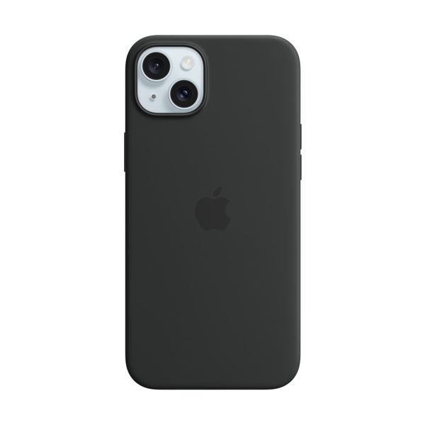 Apple iPhone 15 Plus Silicone Case with MagSafe Black Θήκη Κινητού