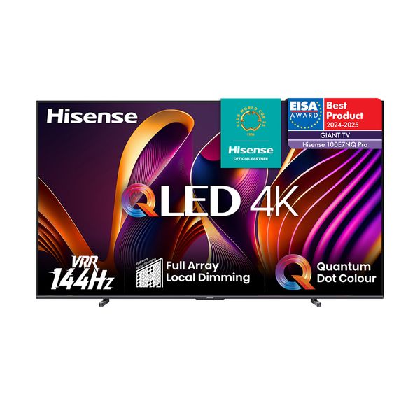 Hisense QLED 100E7NQ Pro 100" Τηλεόραση Smart 4K