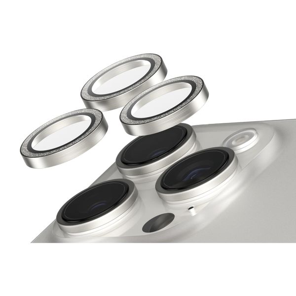 SAFE by PanzerGlass by PanzerGlass iPhone 16 Pro/16 Pro Max Glitter Silver Προστατευτικό Φακού