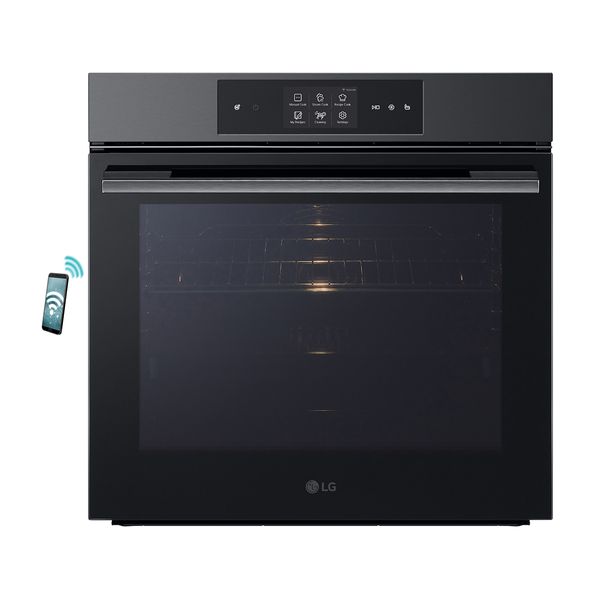 LG WSED7665B Ανθρακί Φούρνος Εντοιχιζόμενος