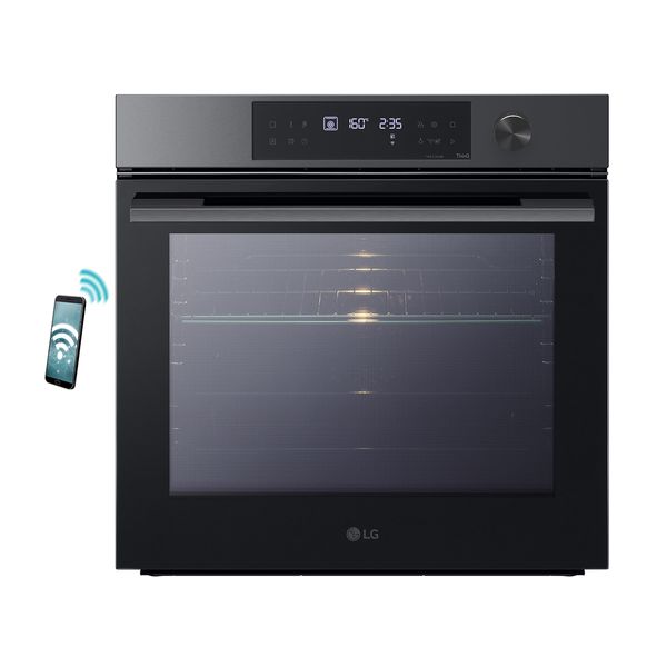 LG WS7D7631WB Ανθρακί Φούρνος Εντοιχιζόμενος