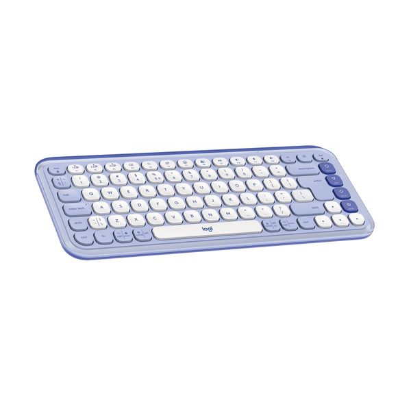 Logitech Pop Icon Keys Lilac Wireless Keyboard