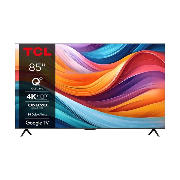 TCL QLED 85T7B 85" Τηλεόραση Google TV 4K