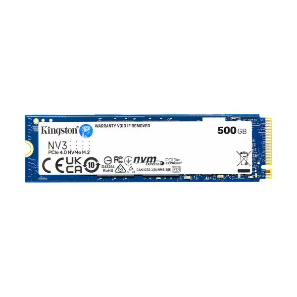 Kingston NV3 M2 PCIe4 x4 NVMe 500GB Εσωτερικός SSD