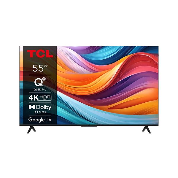 TCL QLED 55T7B 55" Τηλεόραση Google TV 4K